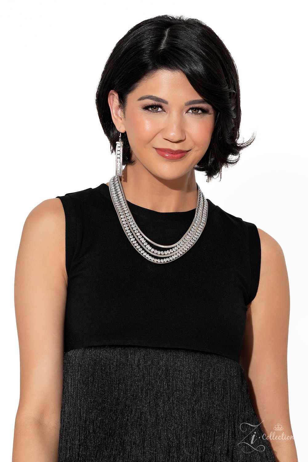 Tenacious - White ZI Necklace