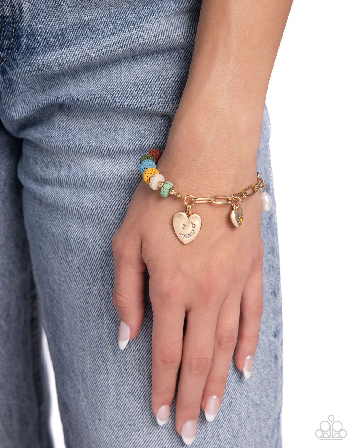 LAVA at First Sight - Multi Gold Bracelet
