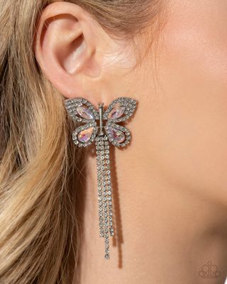 Next SOAR - Pink Butterfly Earrings