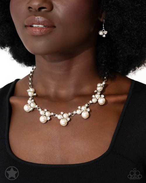 Toast To Perfection - Silver Blockbuster Necklace