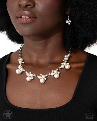 Toast To Perfection - Silver Blockbuster Necklace