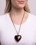 Boyfriend Behavior - Brown Necklace