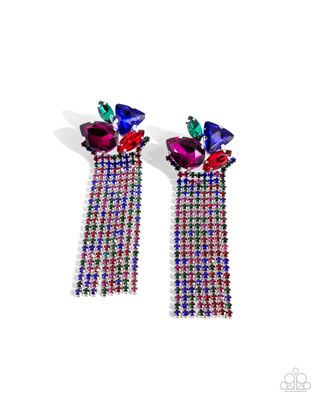 Blinding Blend - Multi Post Earring