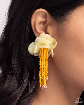 Cinderella Charisma - Orange/Yellow Earring