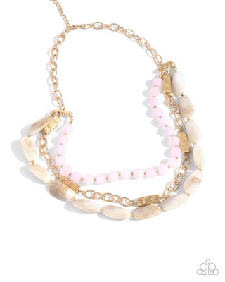 Eclectic Effect - Pink Necklace