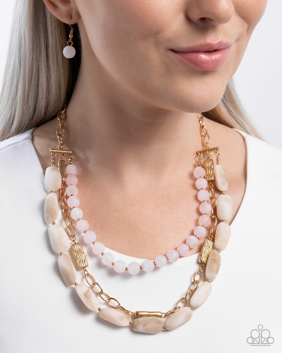 Eclectic Effect - Pink Necklace