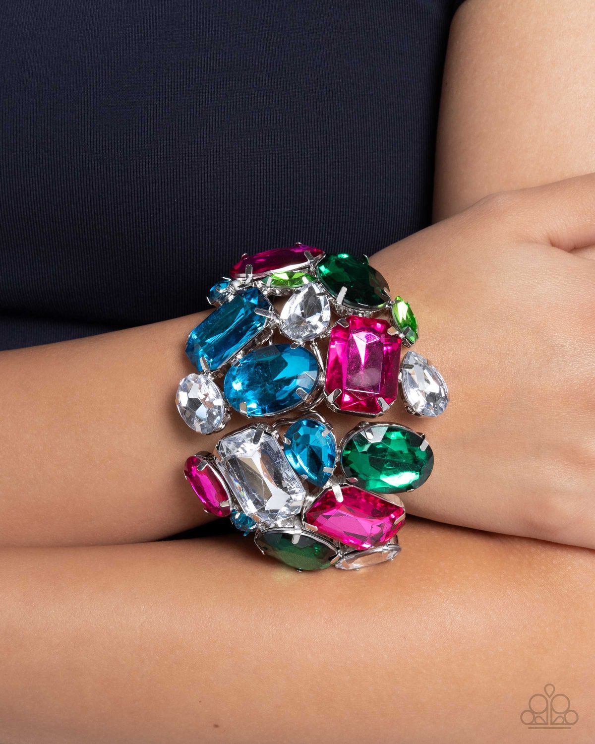 Chic Coronation - Multi Bracelet