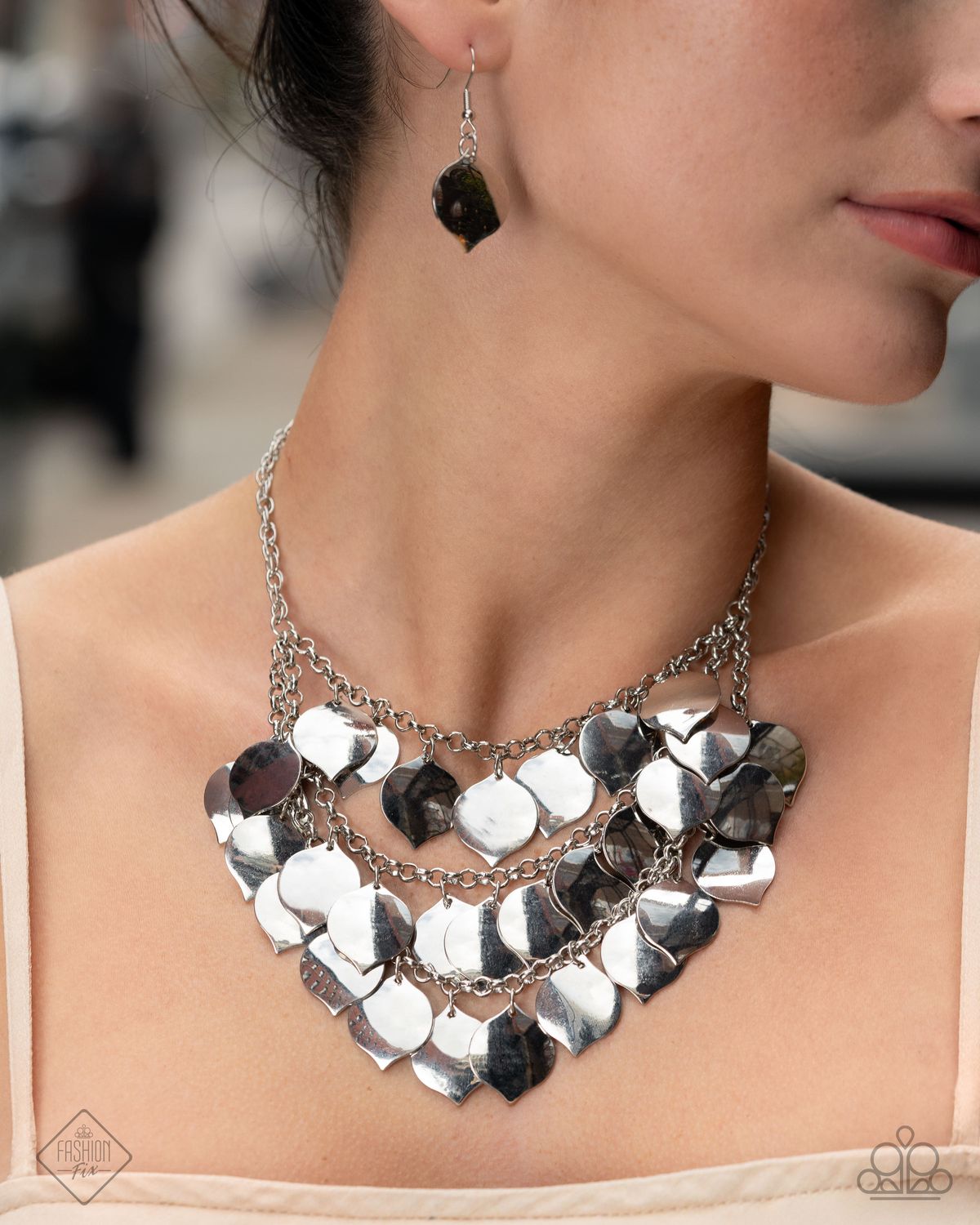 Intrepid Icon - Silver Necklace