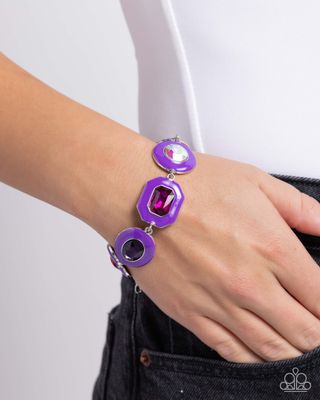 Glazed Guest - Purple Bracelet
