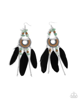 Serene Stage - Green Earring