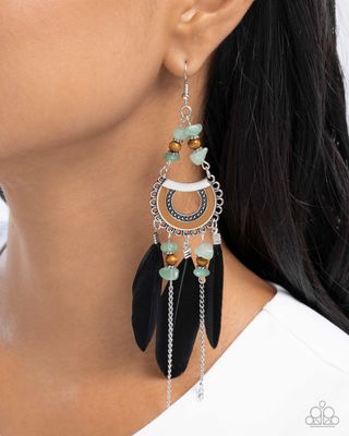 Serene Stage - Green Earring