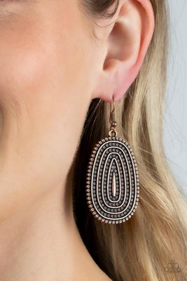 Desert Climate - Copper Earring