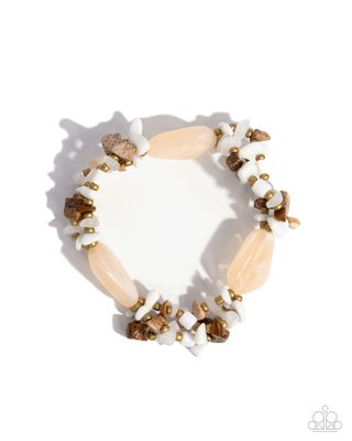 Garden Palette - White Bracelet