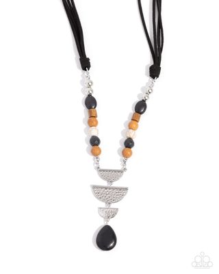 Eclectic Elegance - Black Necklace
