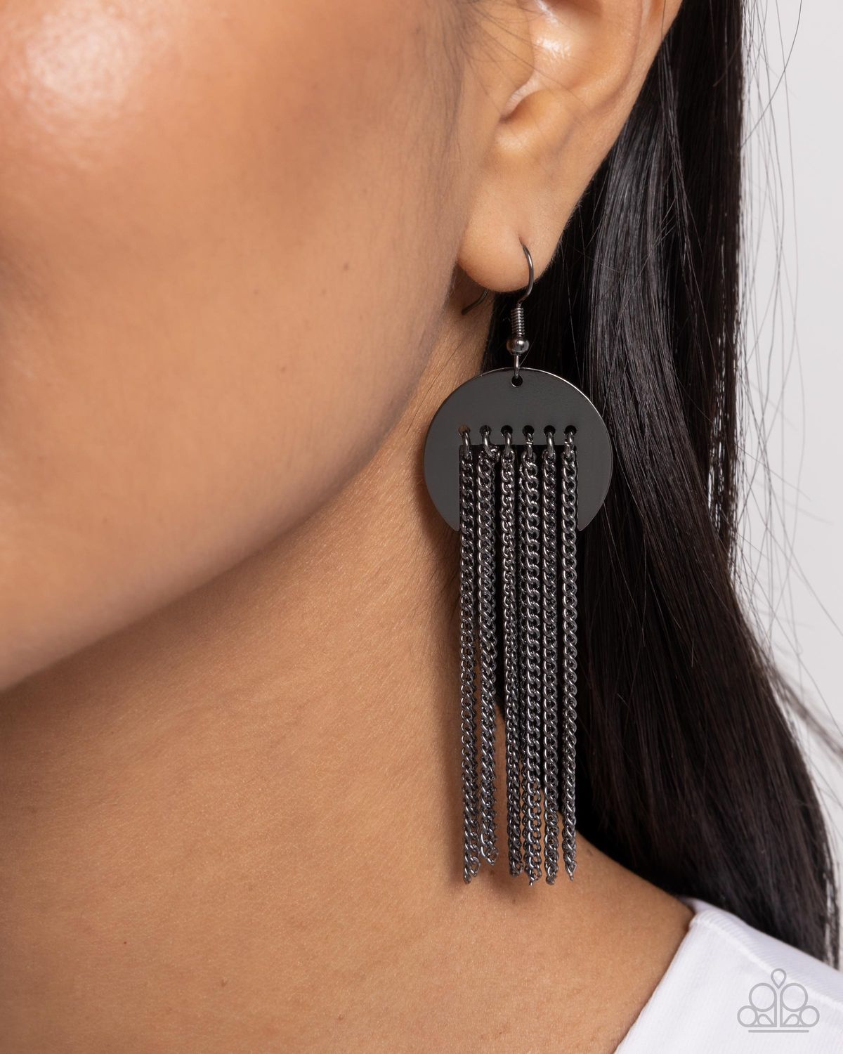 Levitating Leader - Black Earring