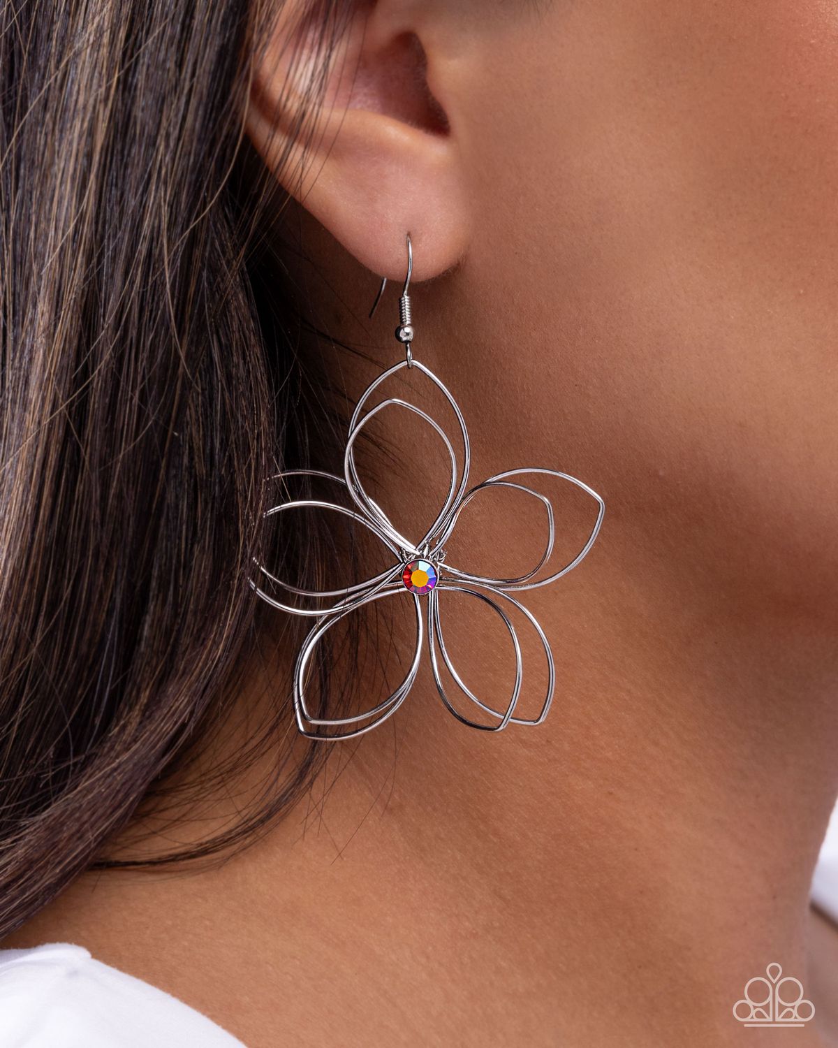 Wiry Whisper - Red Earring