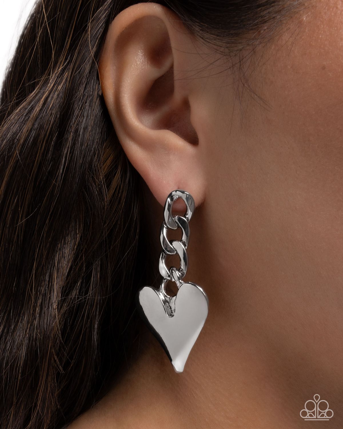 Mechanic Match - Silver Earring