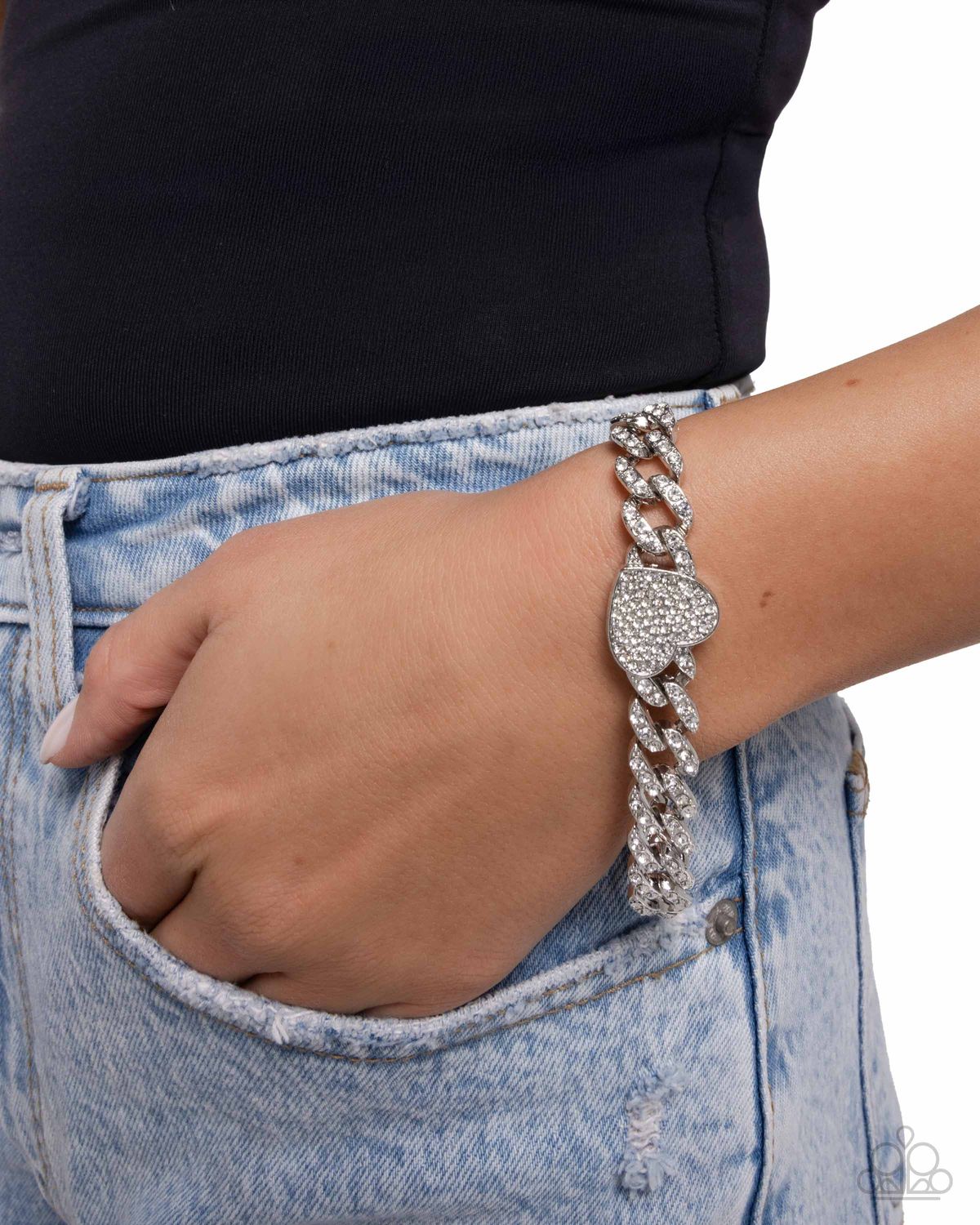 Humane Hearts - White Bracelet
