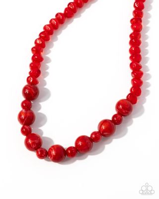 Not a Phase - Red Necklace