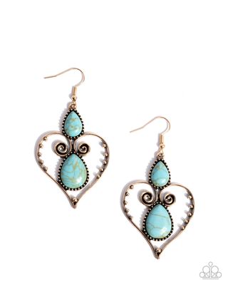 Selfless Stones - Gold Earring