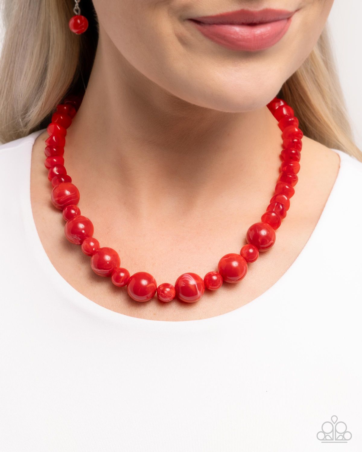 Not a Phase - Red Necklace