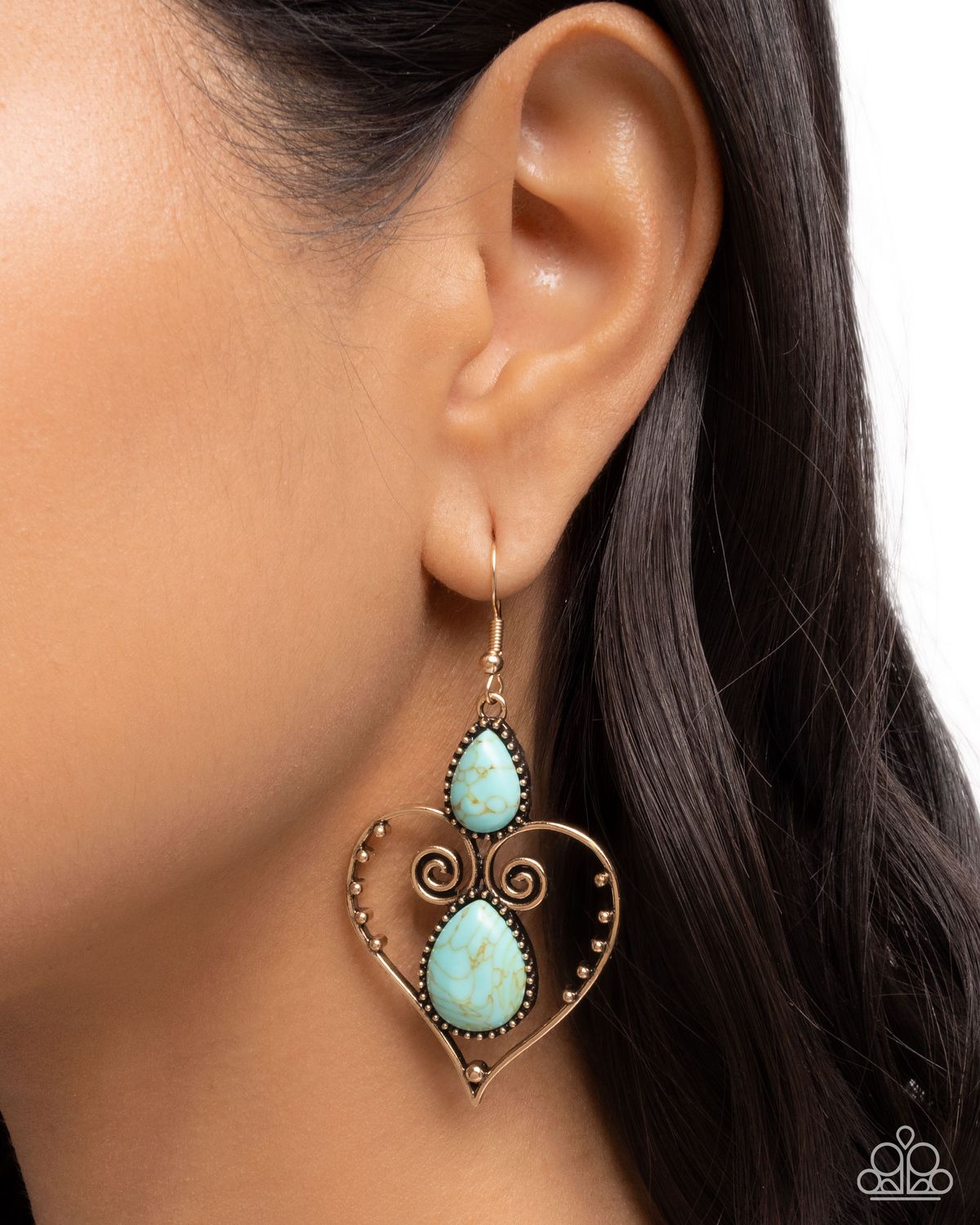 Selfless Stones - Gold Earring
