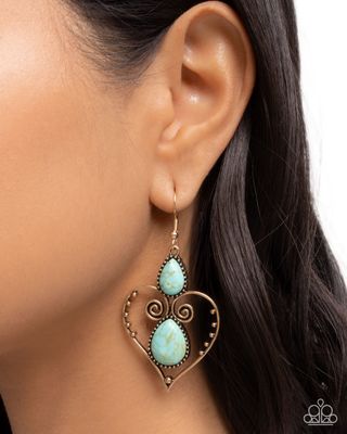 Selfless Stones - Gold Earring
