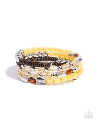Eclectic Empire - Yellow Bracelet