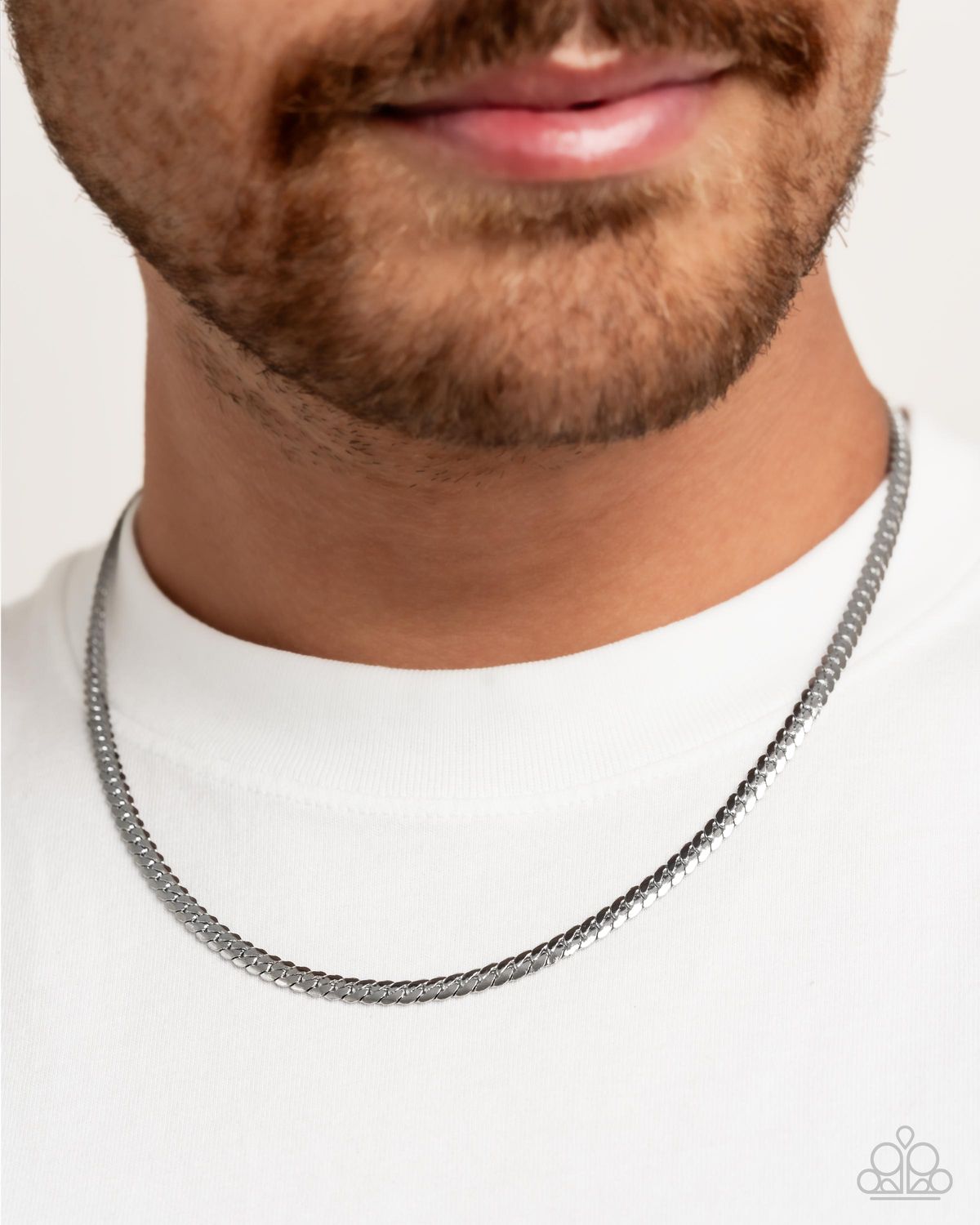 CURB the Peace - Silver Necklace