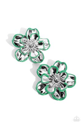 Merry Model - Green Earring