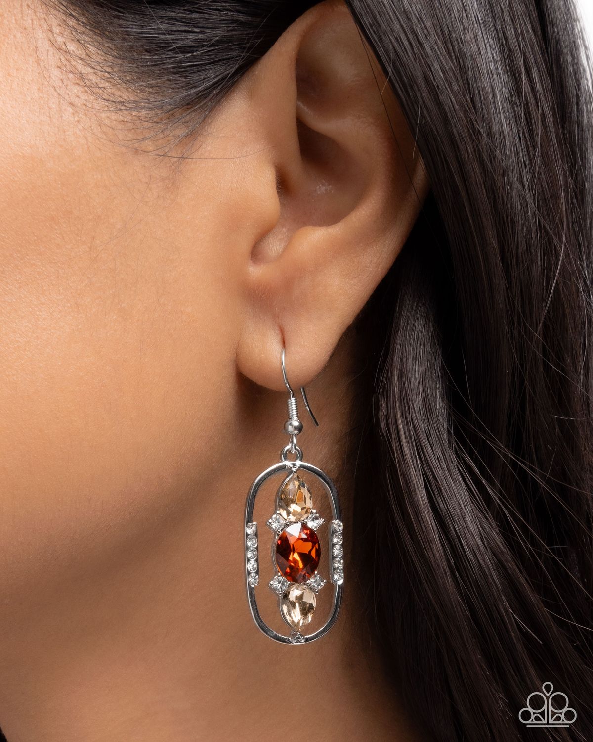 Sit and Stare - Brown Earring