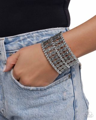 Stacked Significance - Silver Bracelet