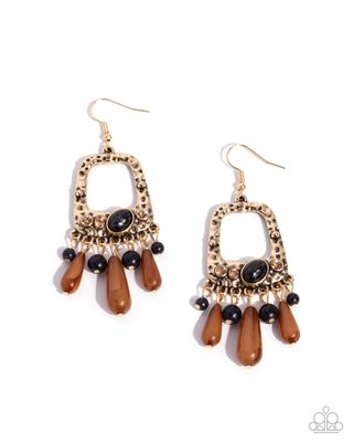 Creative Craft - Black Earring