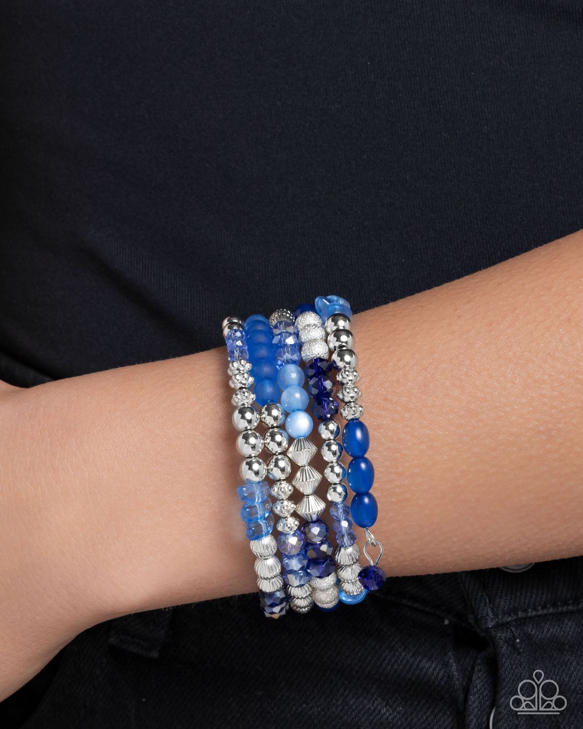 Colorful Compromise - Blue Bracelet