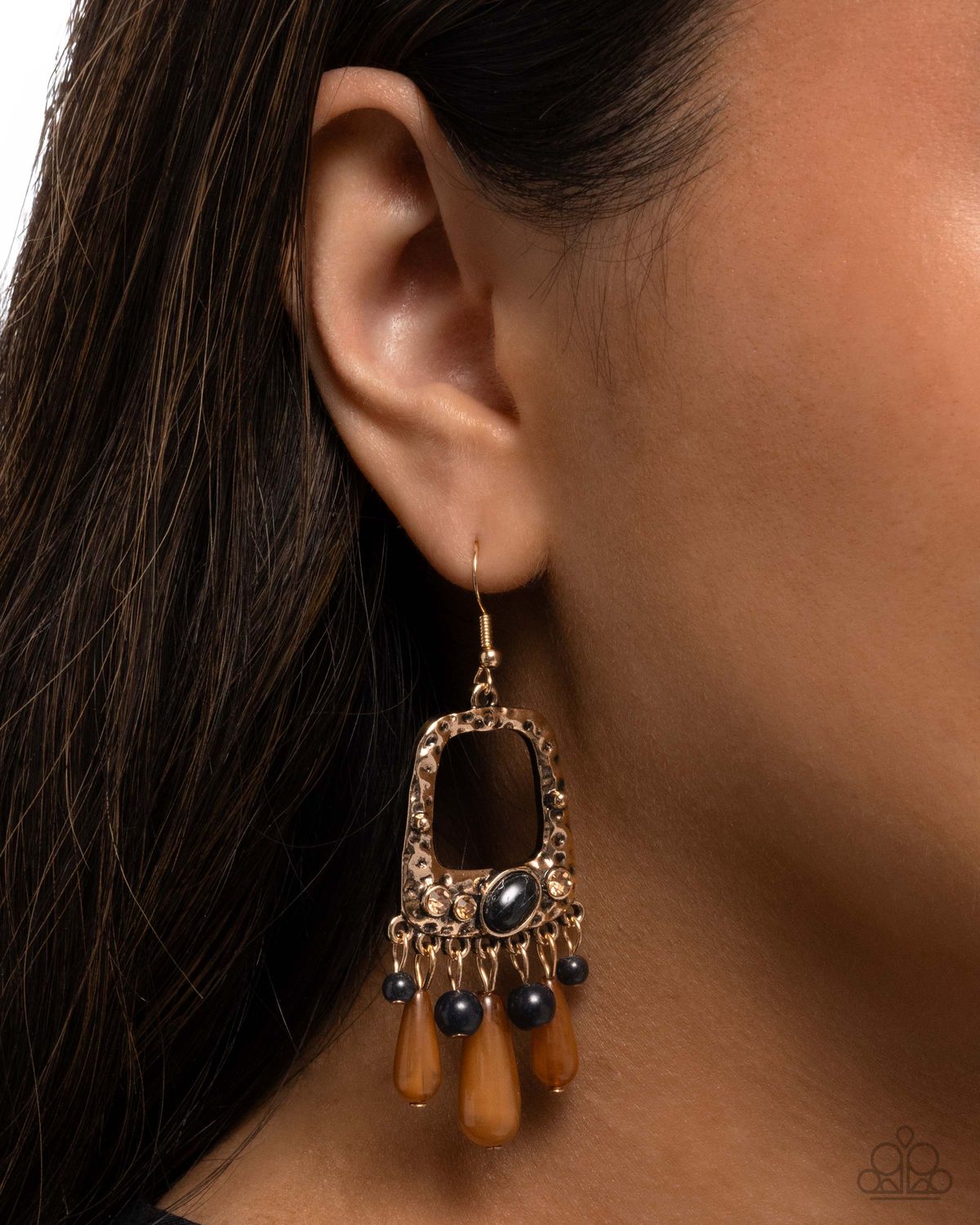 Creative Craft - Black Earring