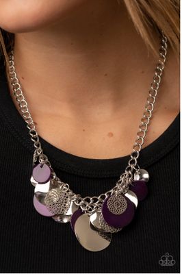 Oceanic Opera - Purple Necklace