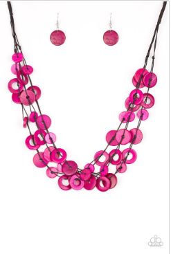 Wonderfully Walla Walla - Pink Necklace