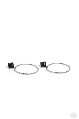 Canyon Circlet - Black Earring