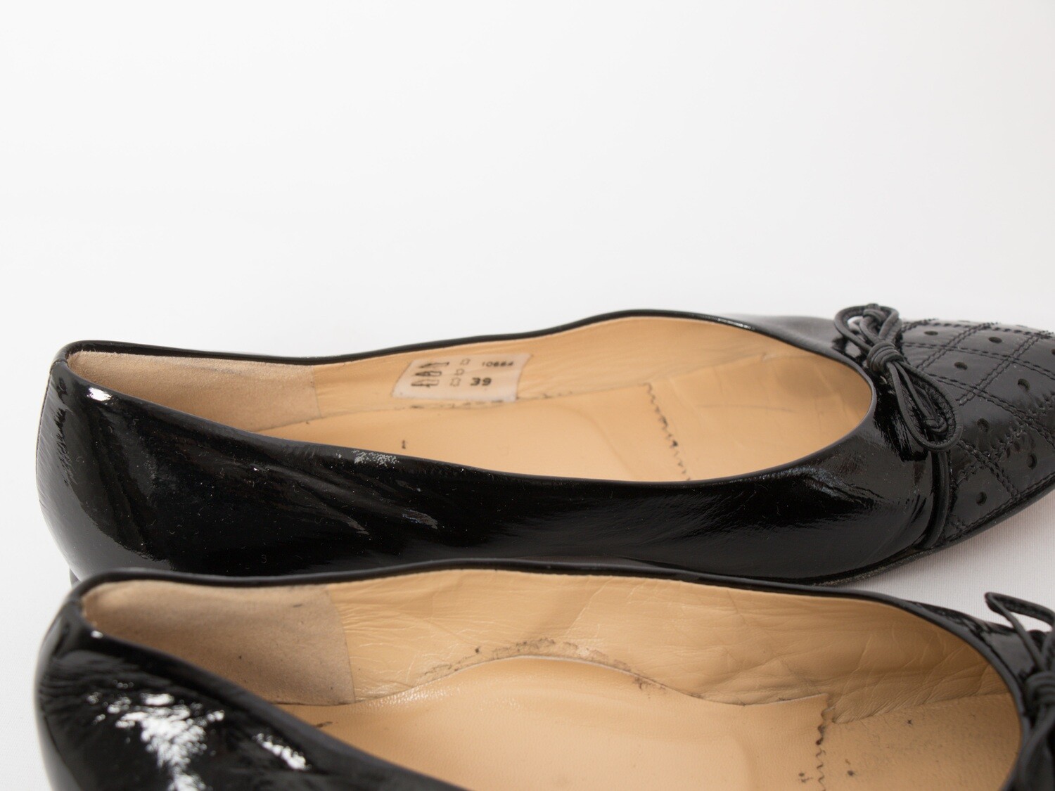 Vintage BRUNATE Patent Leather Ballet Flats