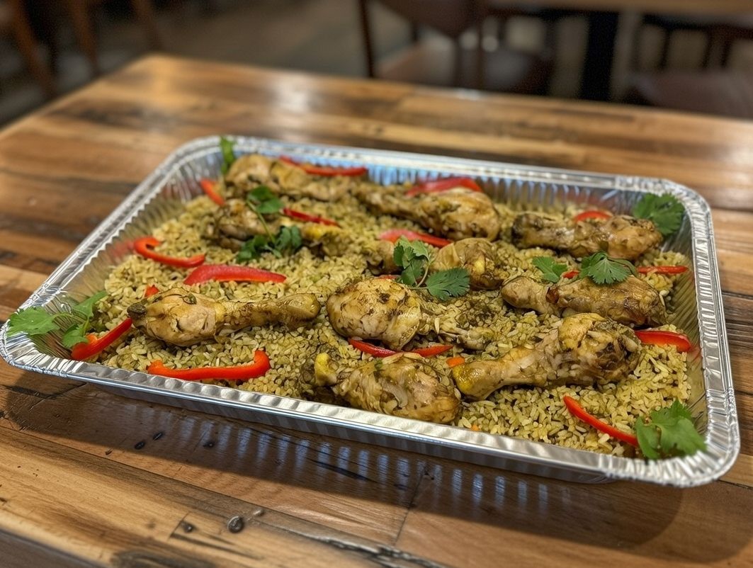 Tray Arroz con Pollo 10 People