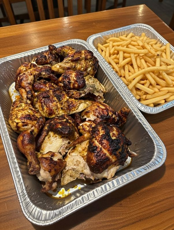 Rotisserie Chicken for 12 People