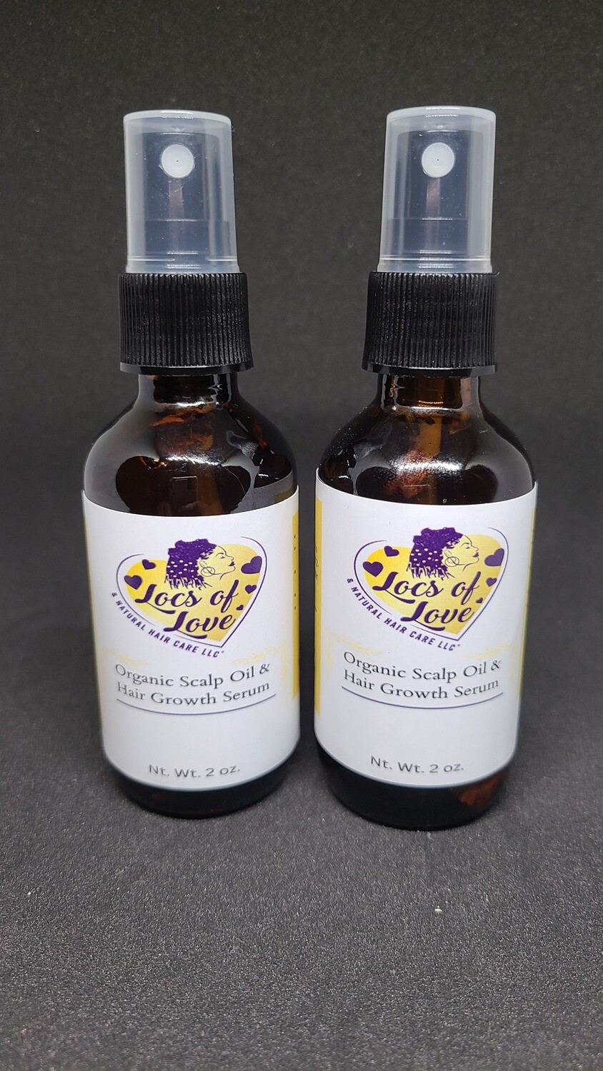 Twin Pack - Organic Scalp Oil &amp; Hair Growth Serum