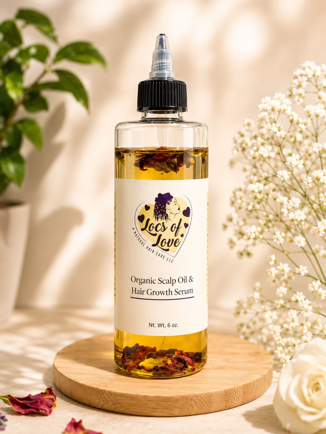 Organic Scalp Oil &amp; Hair Growth Serum - large