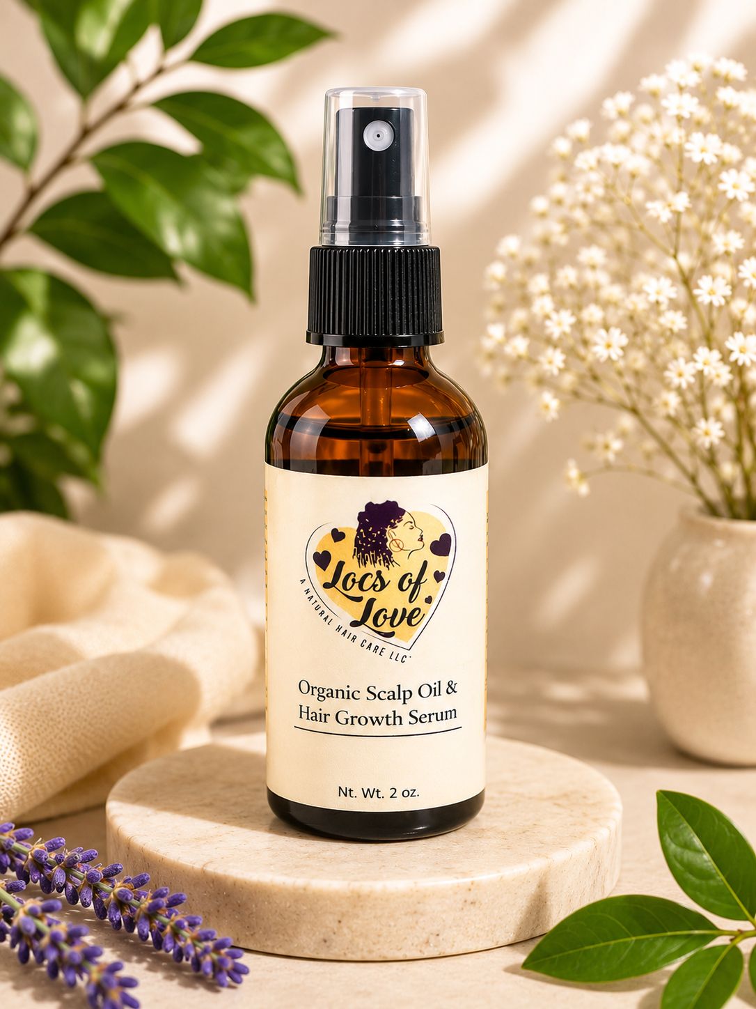 Organic Scalp Oil &amp; Hair Growth Serum