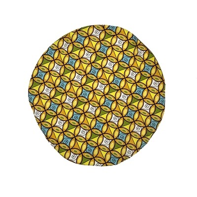 Tortilla Cozie Small - Yellow Geo