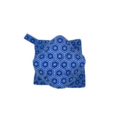 Pint Cozie - Blue Hexagon