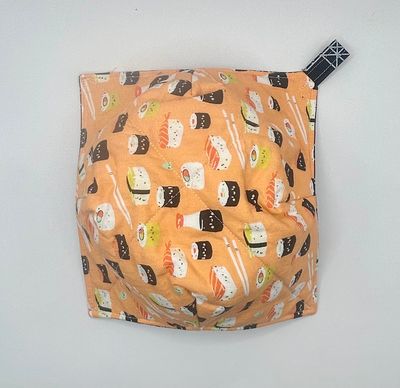Bowl Cozie - Orange Sushi