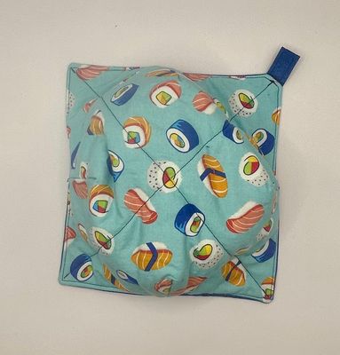 Bowl Cozie - Blue Sushi