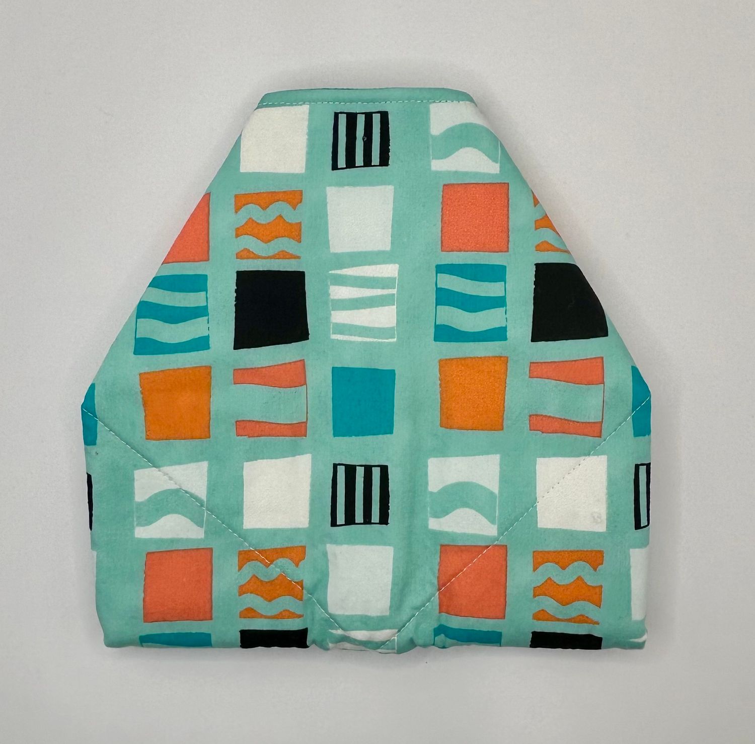 Casserole Cozie - 8x8 or 9x9 dish - Orange Blue Geo