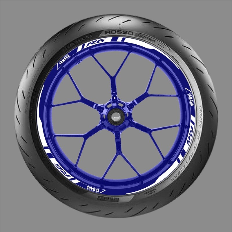 Yamaha R6 Wheel Graphics